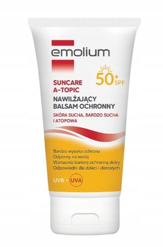 Emolium Suncare Moisturizing Protective Balm SPF50+ for Dry and Atopic Skin, 150ml