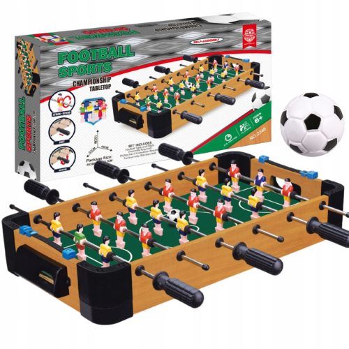  Football set, large wooden table for football skill games