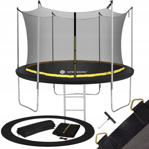  Springos Netztrampolin 305 cm FT 10 (304-312 cm)