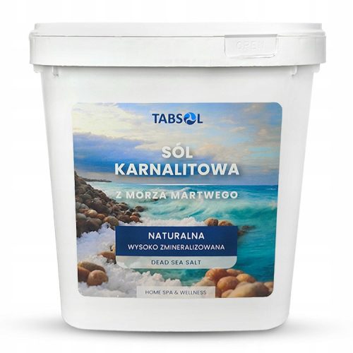  Natural Carnallite Salt from the Dead Sea Jordan SPA 5 kg