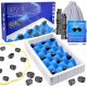  MAGNETIC CHESS SET MAGNETIC STONES CHESS EDUCATIONAL PLAY SET