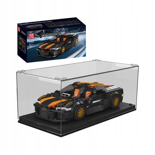  Car Bugatti Chiron 300+ + Box - Blocks 27055 MOLD KING 386 pcs. TECHNICAL