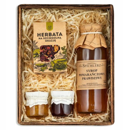  GIFT set for Christmas GIFT basket syrup tea
