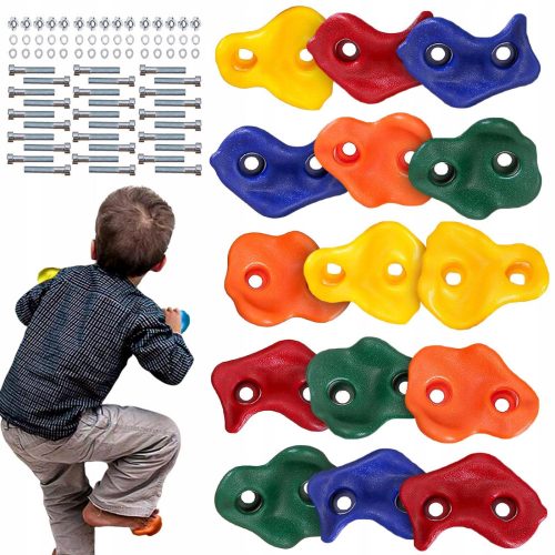 Grips Climbing Stones Garden House Climbing Set SCREWS 15-pcs