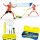 Badminton, string, cover, racket, net, posts, badminton set, Outtec 66051 racket set with badminton