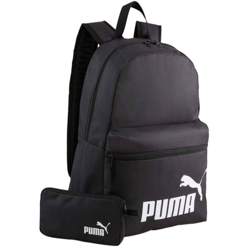 PUMA Phase Backpack Set with Free Pencil Case - Unisex, All-Season, Durable