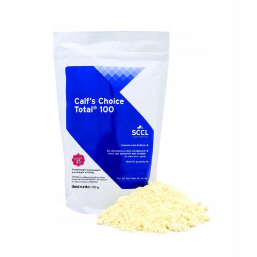 Colostrum bovin séché pour veaux. Sac total Calf Choice, 700g