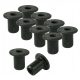 100 x Ericson nut black M10 x 18 mm Allen key