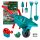 GARDEN TOOL SET FOR CHILDREN Wheelbarrow Wheelbarrow Rake Spade Spade 18 EL