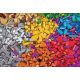 Colorful plastic building blocks, set of 1000 pieces (1000 pieces)