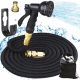  GARDEN HOSE 30M EXTENDABLE CONNECTIONS GUN HOOK