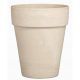  Spang flowerpot 26 cm x 22 x 26 cm diameter 22 cm ceramic tones in grey and silver