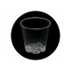  TEKU flowerpot 6.02 cm x 6.02 x 5.79 cm diameter 6 cm plastic transparent