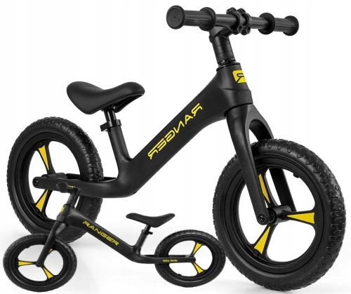  Milly Mally Balance Bike 12" Black