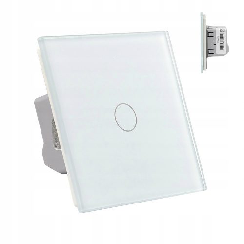 Single-touch switch, flush-mounted Livolo white VL-C701-61