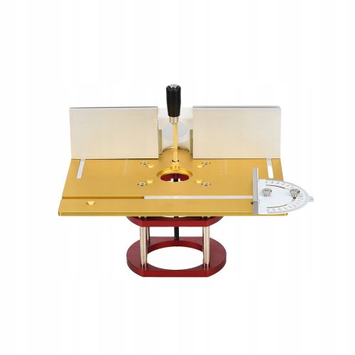 Aluminum Alloy Router Table Lifting Base, Gold