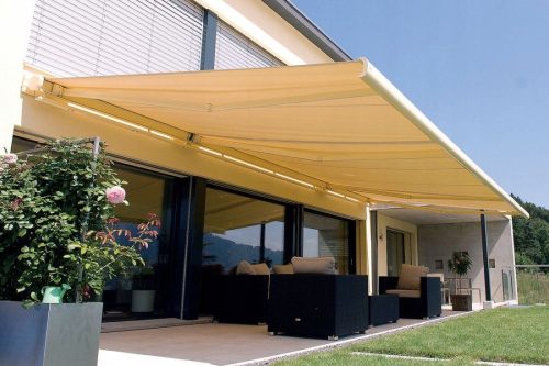 Custom-made awning – various colors