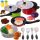  Metal Pots for Children Large Kitchen Set Cookware Frying Pan Accessories