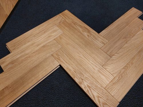 OAK PARQUET Herringbone LITY KL1 Natural 20*80*400mm (thickness, width, length). Oak board