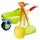 ECO Line lime wheelbarrow + rake shovel