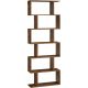  Songmics Loft Industrial Shelf 70 cm x 190.5 cm x 24 cm Brown tones