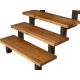 WOODEN STAIRS, oak steps, steps 100x30x4