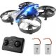  Indoor Kids Toy, Remote Controlled Quadcopter with Noiseless Mode