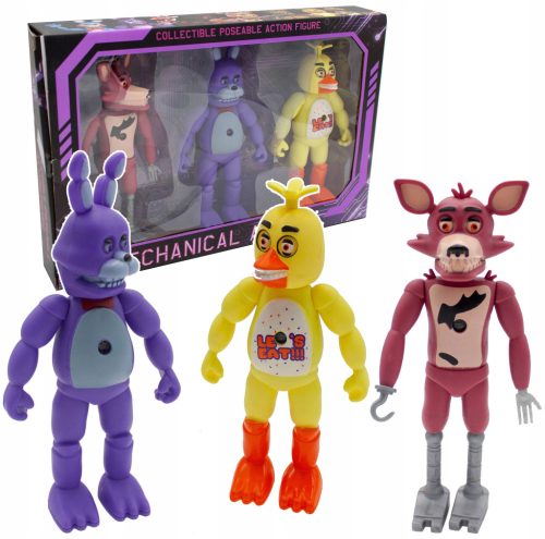  Five nights at freddy's chica foxy figure set