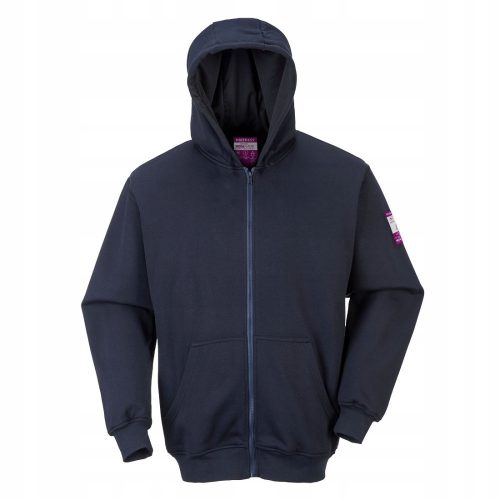 Flame Retardant Hoodie Navy Blue 2XL