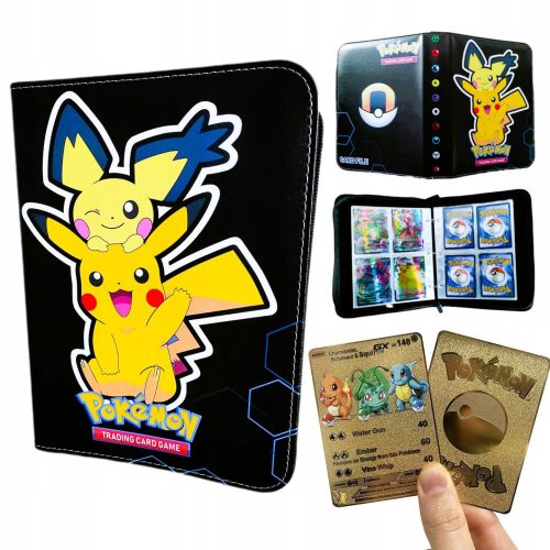  POKéMON BINDER FOR 400 CARDS WITH SLIDING HANDLE, ALBUM FOR CLASSIFIED CARDS