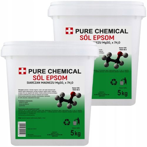  Pure Chemical 5kg Epsom salt for bathing, Roman bitter