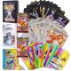  POKEMON CARDS 3in1 165 pieces RAINBOW BLACK SILVER + 3× OBSIDIAN FLAMES Pokemon cards 1 bag with 10 cards