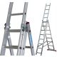  Krause aluminum ladder 3 x 8 up to 150 kg