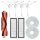  Litago 1C-Z brush and filter set for Xiaomi 1C + 2× mop pad for Xiaomi Mi Robot Vacuum S10+ X10 X10+