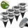  Plug-in solar lamp AKB-Poland silver 13 cm 8 pcs.