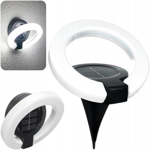  Recessed solar light Decorya black 13.5 cm 1 pc.