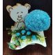  Grave decoration for children, teddy bear boy