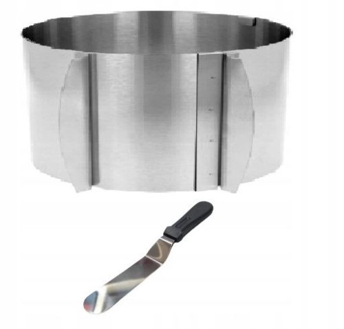 Vergionic cake pan 30 x 30 cm diameter 30 cm + spatula CONFECTION KNIFE CREAM CAKE SPATULA 27 cm