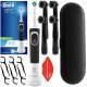  ORAL-B VITALITY 100 ELECTRIC TOOTHBRUSH BLACK + CASE + TIPS