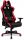  IMBA Seat Fighter Gaming Chair, Black and Red Faux Leather