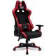  IMBA Seat Fighter Gaming Chair, Black and Red Faux Leather