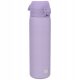  LIGHT STEEL WATER BOTTLE DRINKS STAINLESS STEEL PURPLE ION8 0.6 l