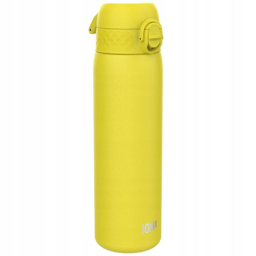  LIGHTWEIGHT STEEL WATER BOTTLE DRINKS STAINLESS STEEL YELLOW ION8 0.6 l