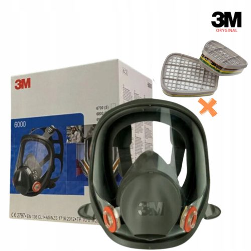 3M 6800 full-face dust mask