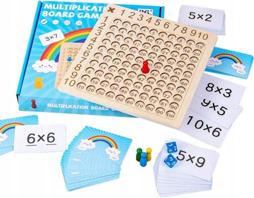  Multiplication Table Puzzle Game 2 in 1