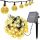  12M SOLAR GARDEN GARDEN LAMPS 100LED WARM