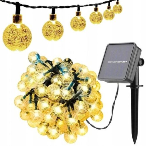  12M SOLAR GARDEN GARDEN LAMPS 100LED WARM