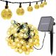  12M SOLAR GARDEN GARDEN LAMPS 100LED WARM