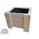  ZAWADA flowerpot 40 cm x 37 x 33 cm natural wood