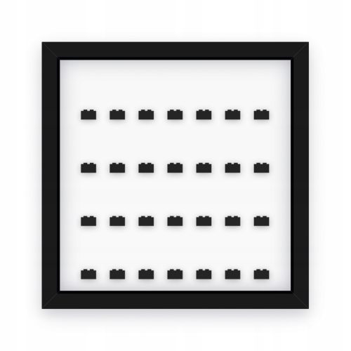  FRAME FOR 28 LEGO MINIFIGURES DISPLAY CASE 27CM